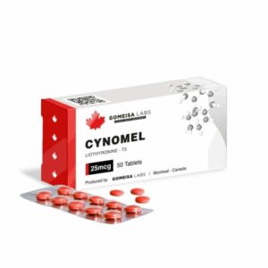 Cynomel (T3) Gomeisa Labs 25mcg, 50tabs