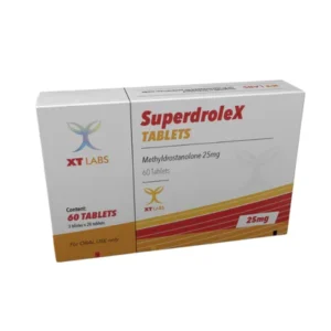 Superdrolex XT Labs 25mg, 60tab